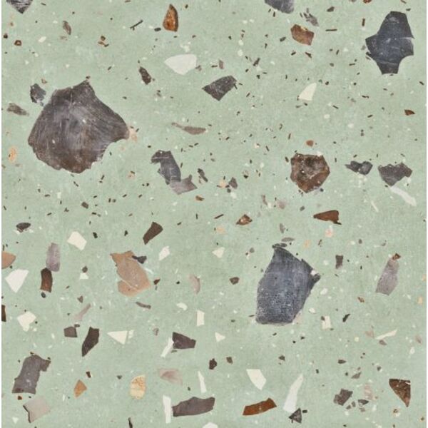 aparici pebble green natural gres rektyfikowany 59.55x59.55 płytki aparici kwadratowe 60x60 wzorzyste o grubości 10 mm