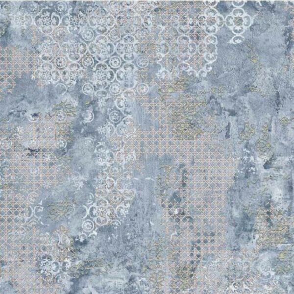 aparici rug blue natural gres rektyfikowany 59.55x59.55 płytki aparici efekt starego dywanu do łazienki 60x60 niebieskie matowe nowości