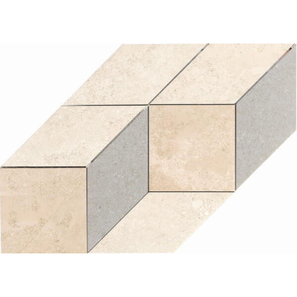 aparici baffin mix natural cube mozaika 26.5x50 płytki aparici gres prostokątne hiszpańskie do salonu