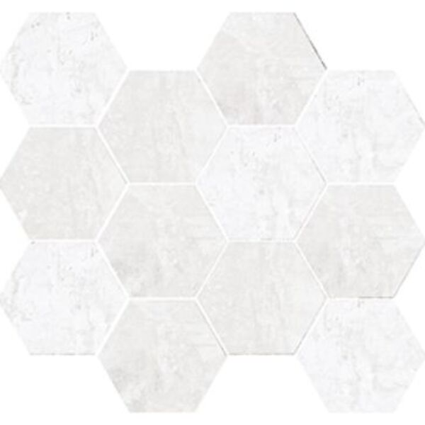 zdjęcie aparici harlem white hexagonal mozaika 28x30 