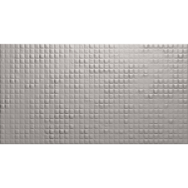 aparici brixton silver cubic dekor 31.7x59.5 płytki aparici prostokątne do łazienki szare