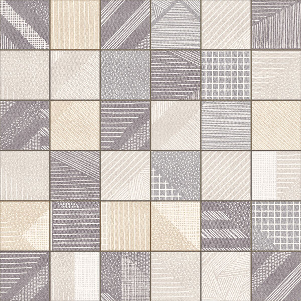 aparici fabrique stamp 5x5 mozaika 29.75x29.75 płytki aparici gres patchwork