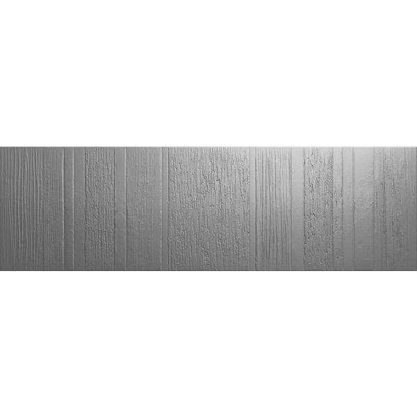 aparici glimpse silver groove dekor 29.75x99.55 płytki prostokątne do łazienki matowe strukturalne o grubości 6 do 8 mm