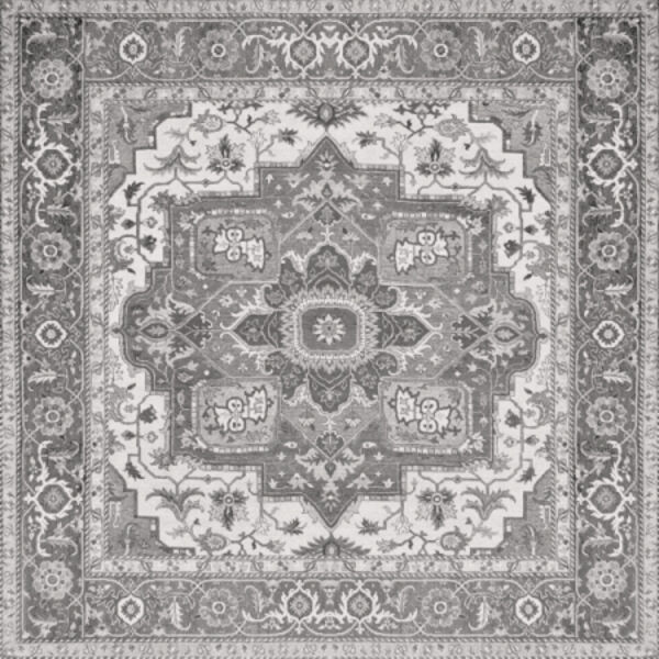 zdjęcie aparici kilim black natural gres rektyfikowany 59.55x59.55 
