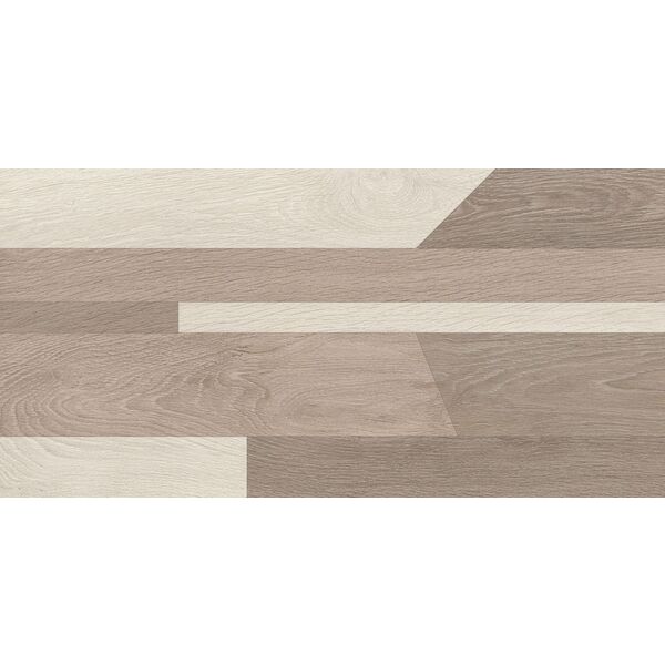 Aparici Tribeca Stamp Natural gres rektyfikowany 49.75x99.55 - gres matowy antypoślizgowy drewnopodobny