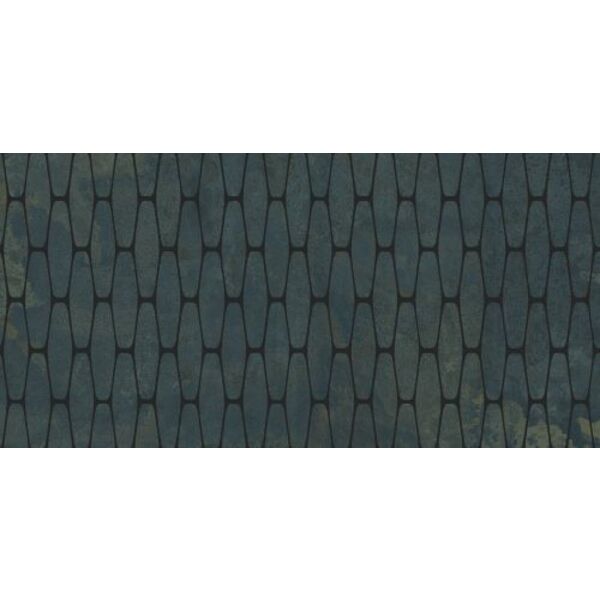 zdjęcie aparici illusion turquoise stamp gres lappato rektyfikowany 49.75x99.55 