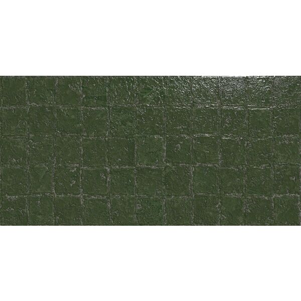 zdjęcie aparici abstra green blocks gres rektyfikowany 49.75x99.55