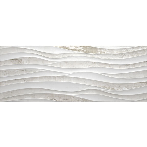 aparici jacquard ivory surf płytka ścienna 44.63x119.3 płytki aparici glazura do kuchni na ścianę rektyfikowane strukturalne o grubości 6 do 8 mm