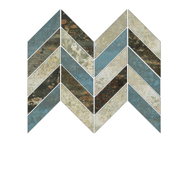 zdjęcie aparici grunge mix mozaika espiga lappato 22.5x32.5 