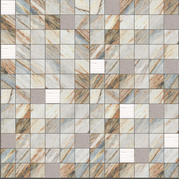 aparici luxor quartzite aurora 2.5x2.5 mozaika 29.75x29.75 płytki mozaika do łazienki błyszczące rektyfikowane o grubości 6 do 8 mm