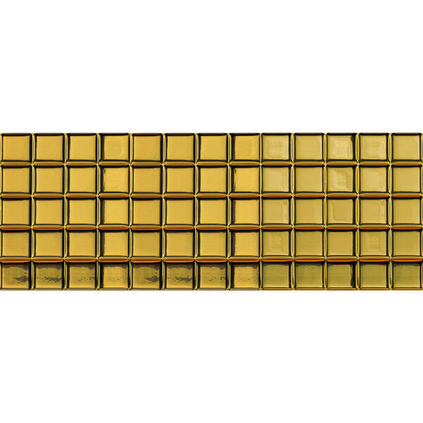 aparici montblanc gold square dekor 44.63x119.3 płytki aparici glazura prostokątne hiszpańskie do łazienki złote strukturalne