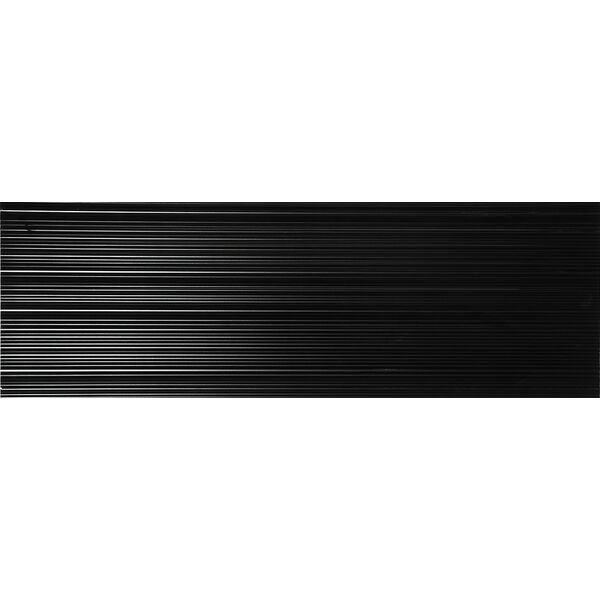 aparici neutral negro noise płytka ścienna 29.75x89.46 płytki aparici do łazienki czarne strukturalne