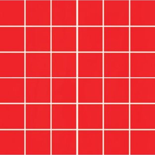 aparici neutral red 5x5 mozaika 29.75x29.75 czerwone płytki rektyfikowane