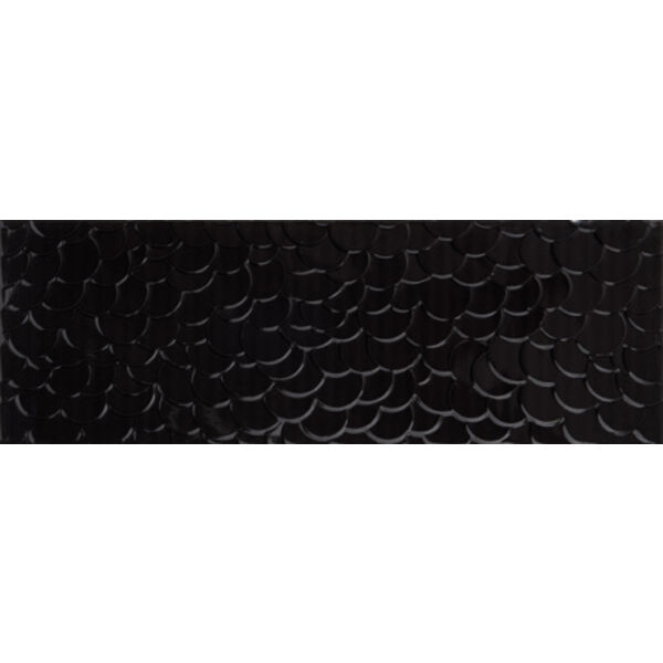 aparici nordic negro shell płytka ścienna 29.75x89.46 płytki hiszpańskie na ścianę 30x90 czarne