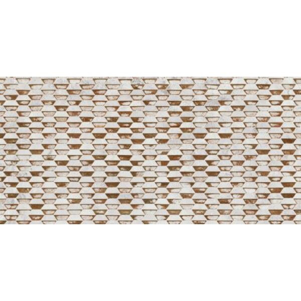 zdjęcie aparici steel white stamping natural płytka ścienna 49.75x99.55