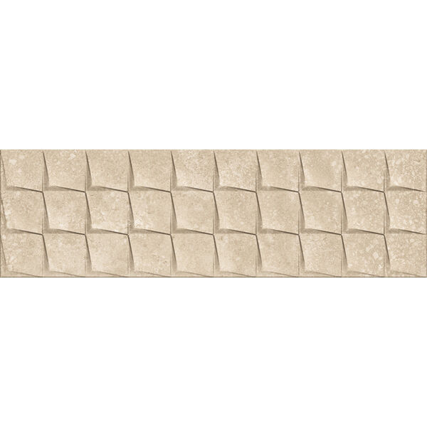 aparici ronda beige crette płytka ścienna 29.75x99.55 płytki glazura prostokątne beżowe strukturalne o grubości 6 do 8 mm