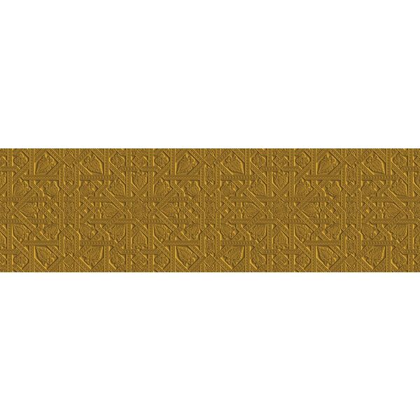 Aparici Opal Bronze Cora płytka ścienna 29.75x99.55 - złota glazura 3d do kuchni i łazienki