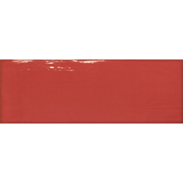 ape ceramica allegra red płytka ścienna 31.6x90 płytki ape ceramica glazura do łazienki na ścianę czerwone błyszczące