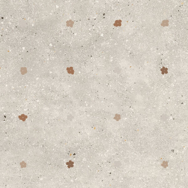 ape ceramica fiori avorio gres rektyfikowany 60x60 