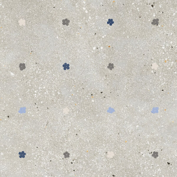 ape ceramica fiori grigio gres rektyfikowany 60x60 płytki ape ceramica imitujące beton do łazienki 60x60 matowe