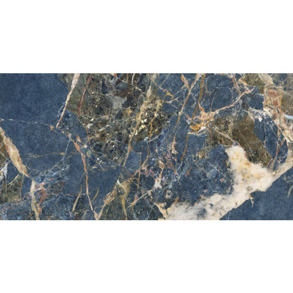 ape ceramica icaro blue marble gres poler rektyfikowany 60x120 