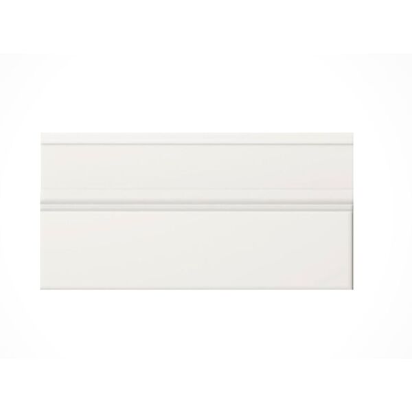 ape ceramica plinth white mate listwa zocalo 15x30 płytki glazura prostokątne do łazienki w stylu klasyczny rektyfikowane strukturalne