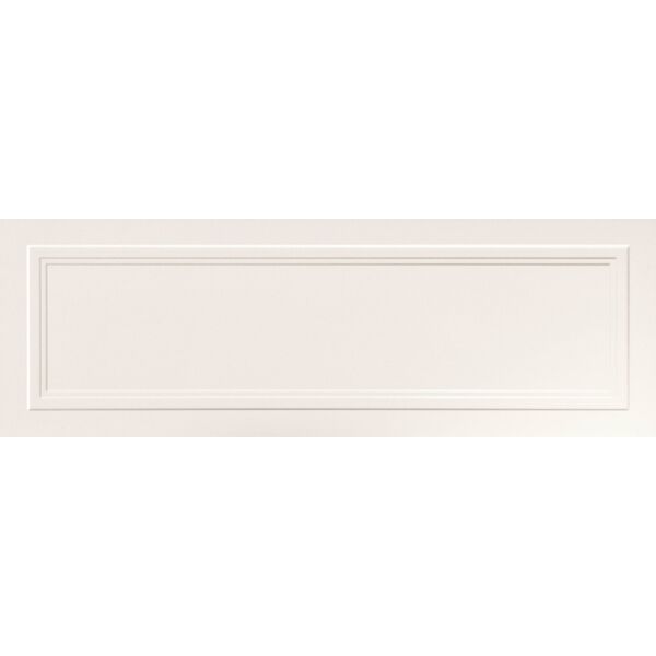 APE Ceramica Museo White płytka ścienna 40x120 - biała glazura z efektem 3d