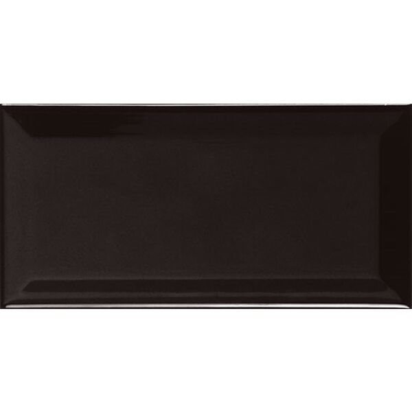 ape ceramica biselado negro brillo 10x20 płytki ape ceramica prostokątne do łazienki 10x20 o grubości 10 mm