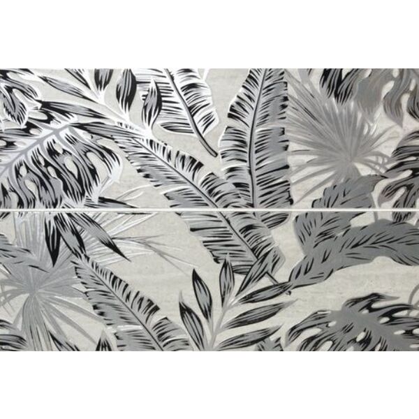 zdjęcie ape ceramica siena silver shine set(2) dekor 25x75 