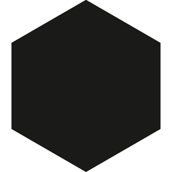 zdjęcie ape ceramica hexagon black gres 17.5x20.2 