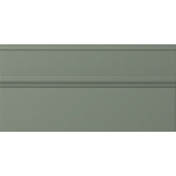 APE Ceramica Plinth Green Mate listwa Zocalo 15x30 - listwa dekoracyjna hiszpańska w stylu klasycznym