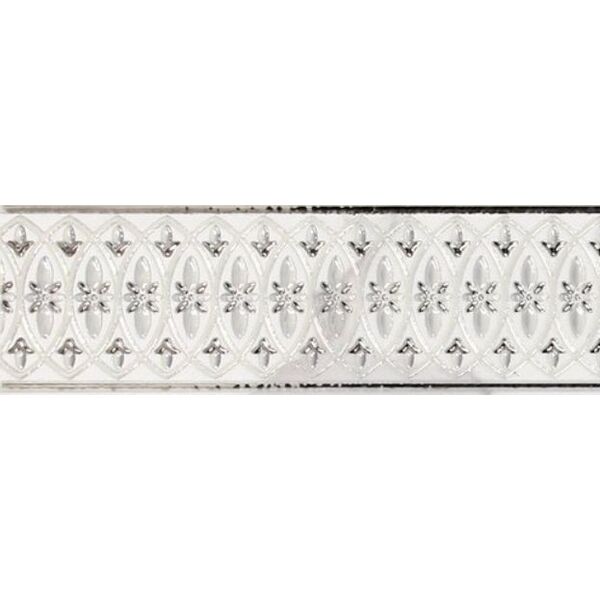 zdjęcie ape ceramica olaya silver shine listwa 8x25