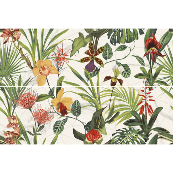 zdjęcie ape ceramica luna blanca set(2) dekor 40x120 