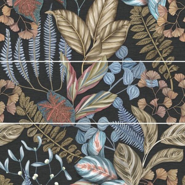 zdjęcie ape ceramica def biba graphite set(3) dekor 40x120 