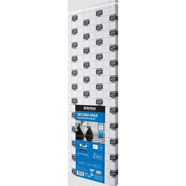 Arbiton Secura MAX Aquastop Smart 3W1 podkład 5 MM Rolka 5.5 M2