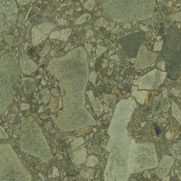 Arcana Green Giada gres 60x60 - zielony gres kamieniopodobny do salonu i przedpokoju