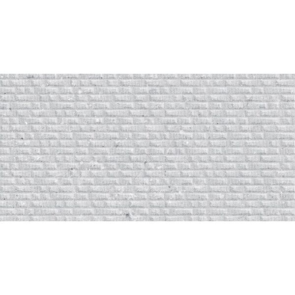 Argenta Avenza Rake Grey matt płytka ścienna 25x50 - matowa glazura imitująca cement do kuchni i łazienki