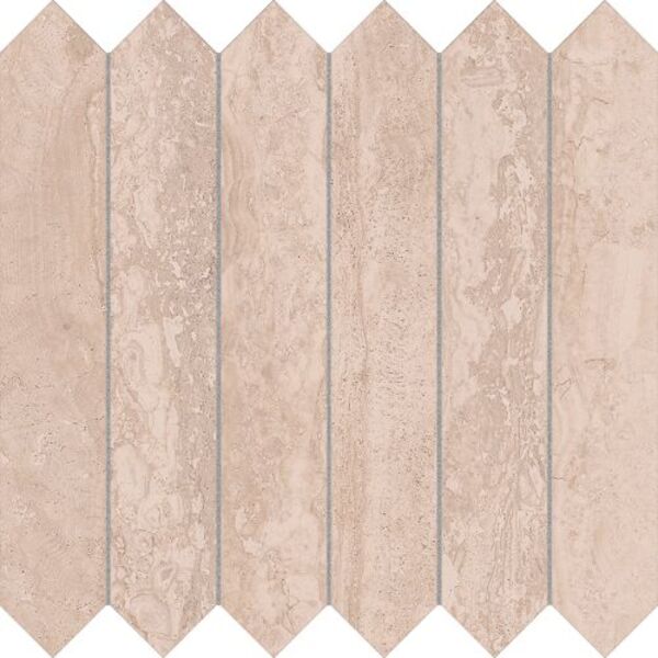 azteca travertine tivoli soft picket arena mozaika 27.4x29.8 