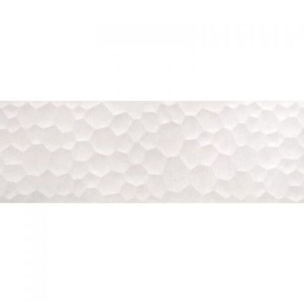 azteca unik bubbles white matt płytka ścienna 30x90 azteca unik/white