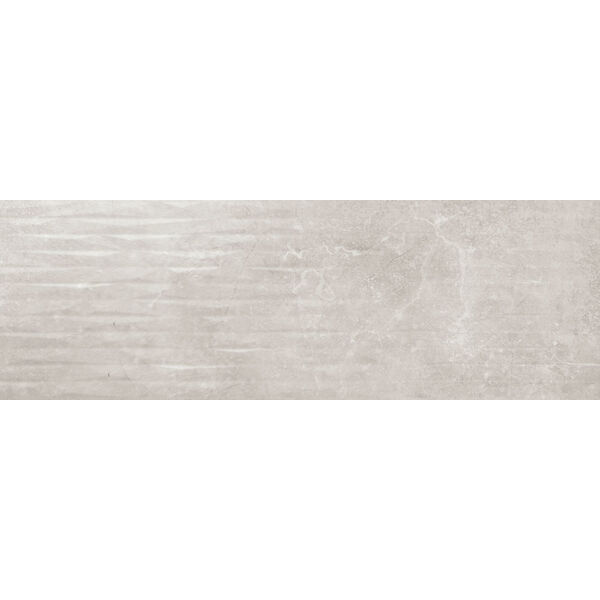 Baldocer Kirat Concept Pearl płytka ścienna 30x90 - szara glazura imitująca kamień do łazienki i kuchni