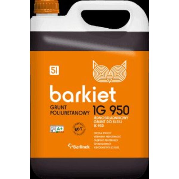 barlinek grunt poliuretanowy do kleju barlinek 1k 950. opak. 5 l (klj001007) 