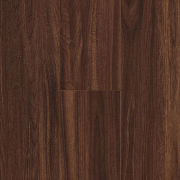 Matowa podłoga Walnut Brown 62003098 w ciepłym brązie z czerwonymi tonami i rysunkiem orzecha