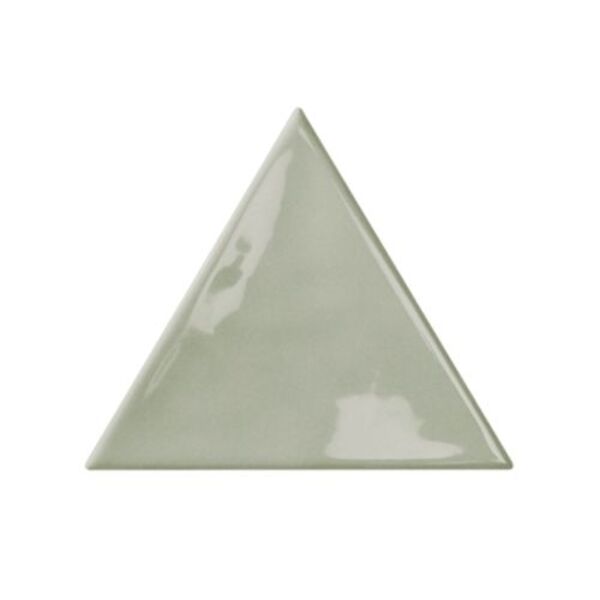 bestile bondi green triangle shine płytka ścienna 11.5x13 płytki bestile glazura na ścianę zielone błyszczące