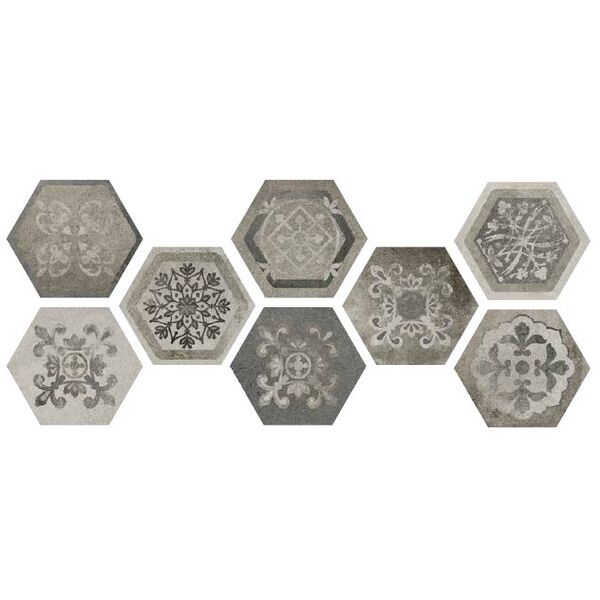 bestile toscana backstage gris decor gres 25.8x29 PŁYTKA PATCHWORK