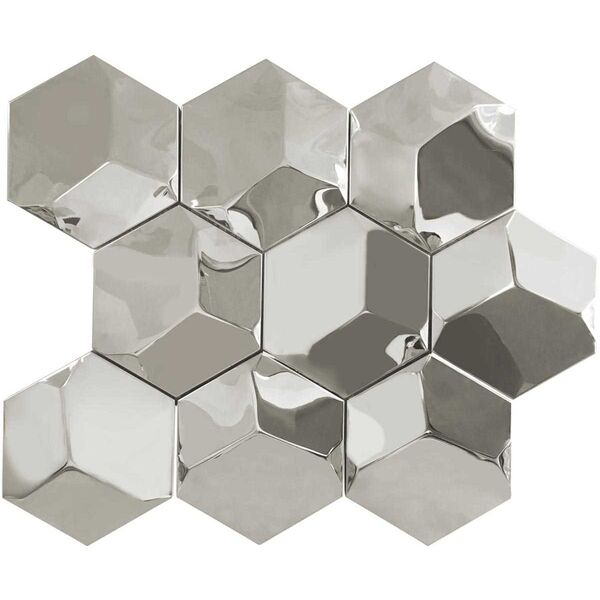 zdjęcie bianca inox 3d mozaika 25x31 