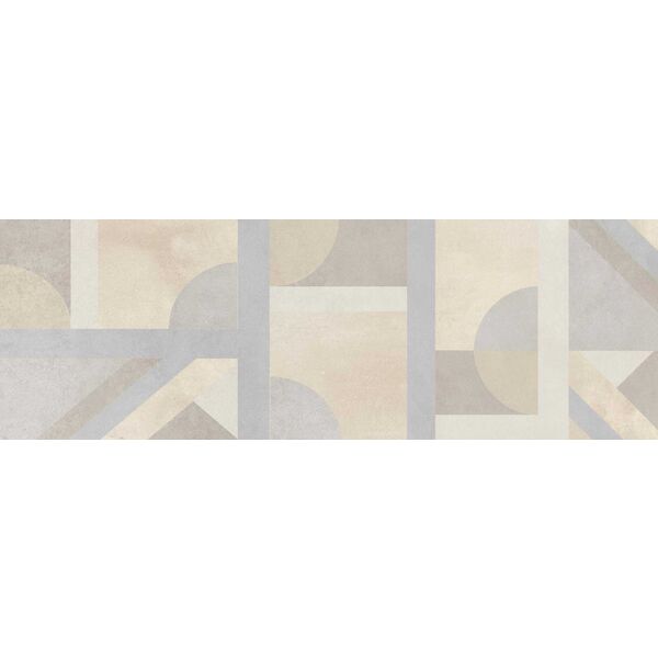 zdjęcie bianca rebeca cream geo płytka ścienna 25x75 