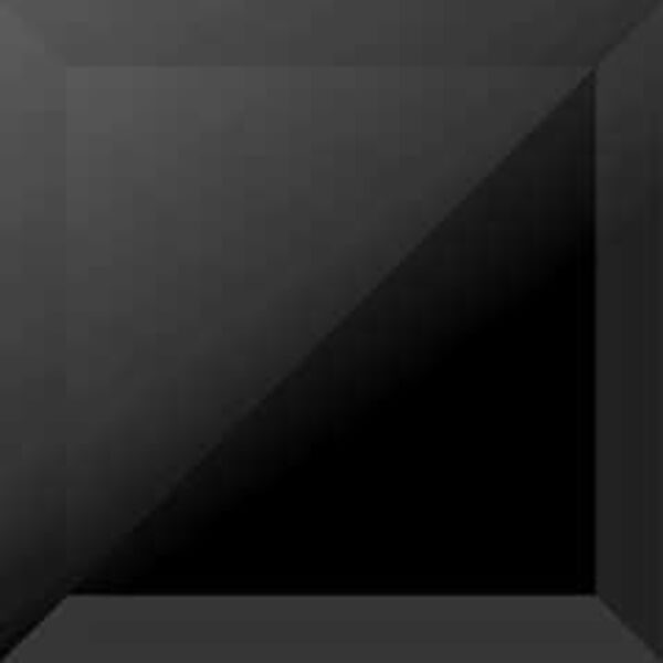 zdjęcie bianca crystal black glass dekor 15x15 