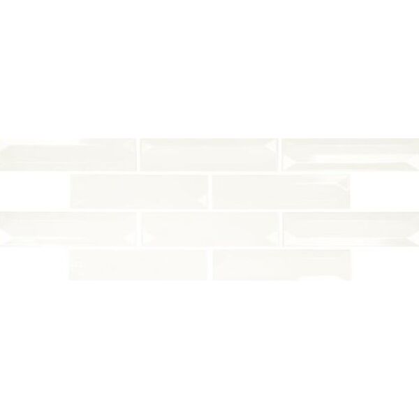 zdjęcie carmen ceramic art refraction snow płytka ścienna 7.5x30 