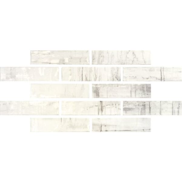 zdjęcie carmen ceramic art raku white płytka ścienna 7.5x30 