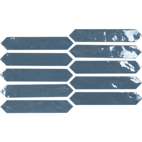 zdjęcie carmen ceramic art on dark blue gloss płytka ścienna 4.3x24.3 